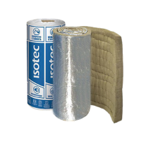 Texniki izolyasiya rulon daş yunu İsotec Wired Mat 80 folqalı, setkalı 1000*2000 Texniki izolyasiya rulon daş yunu İsotec Wired Mat 80 folqalı, setkalı 1000*2000