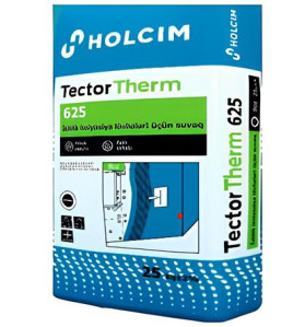 Tector Therm 625 istilik izolyasiya üçün suvaq (Holcim) Tector Therm 625 istilik izolyasiya üçün suvaq (Holcim)