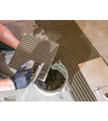 Tector Ceram 301 kafel metlax, keramika yapışdırıcısı (Holcim)