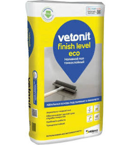 Özü yayılan şap WEBER VETONIT FINISH LEVEL ECO 20 kq Özü yayılan şap WEBER VETONIT FINISH LEVEL ECO 20 kq