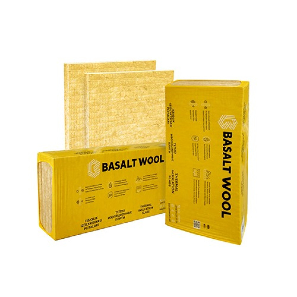 Basalt Wool Universal - Bazalt əsaslı istilik izolyasiya daş yunu (50 mm)