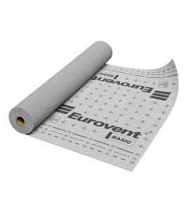 EUROVENT Basic- Diffuziyalı üç qat su və külək izolyasiya membranı (75 m2) EUROVENT Basic- Diffuziyalı üç qat su və külək izolyasiya membranı (75 m2)
