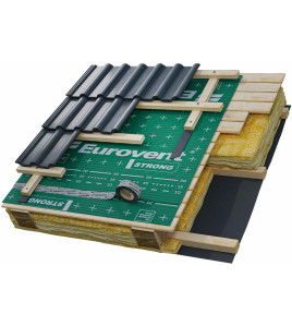 EUROVENT Strong - Diffuziyalı dörd qat su və külək izolyasiya membranı (75 m2) EUROVENT Strong - Diffuziyalı dörd qat su və külək izolyasiya membranı (75 m2)