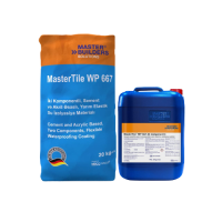 Sement əsaslı iki komponetlı elastik su izolyasiya BASF Master Builders Solutions MasterTile WP 667 A=20 kq B=5 kq Sement əsaslı iki komponetlı elastik su izolyasiya BASF Master Builders Solutions MasterTile WP 667 A=20 kq B=5 kq