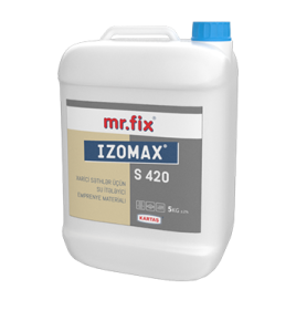 Şəffaf UV davamlı silikat əsaslı su izolyasiya Mr.Fix Izomax S420 5 kq