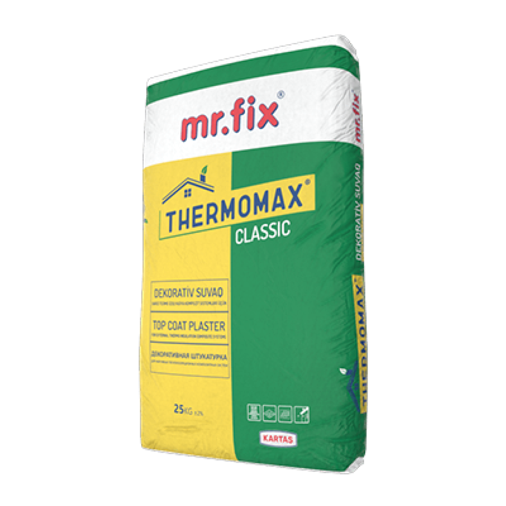 Fasad örtüyü dekorativ suvaq Thermomax Classic şuba 1,5-2,5mm 25 kq