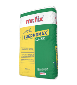 Fasad örtüyü dekorativ suvaq Thermomax Classic şuba 1,5-2,5mm 25 kq Fasad örtüyü dekorativ suvaq Thermomax Classic şuba 1,5-2,5mm 25 kq