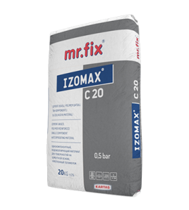 Sement əsaslı su izolyasiya materiali Mr.Fix İzomax C 20 20 kq Sement əsaslı su izolyasiya materiali Mr.Fix İzomax C 20 20 kq