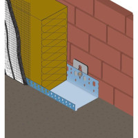 Profil PVC cokol üçün Profil başlanğıc 100 mm Uzunluq 2,5 metr Profil PVC cokol üçün Profil başlanğıc 100 mm Uzunluq 2,5 metr