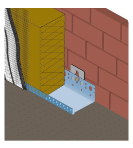 Profil PVC cokol üçün Profil başlanğıc 100 mm Uzunluq 2,5 metr Profil PVC cokol üçün Profil başlanğıc 100 mm Uzunluq 2,5 metr