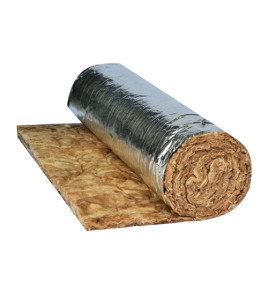 İstilik izolyasiya mineral yunu folqalı KNAUF Earthwool Alu 50 mm 1200x10000 mm rulon İstilik izolyasiya mineral yunu folqalı KNAUF Earthwool Alu 50 mm 1200x10000 mm rulon