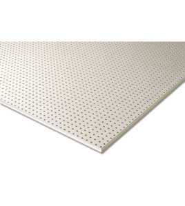 Səs izolyasiya alcipan Knauf Akustik Panel C1 Standart yumru delikli 12,5 mm 1200x2500 mm