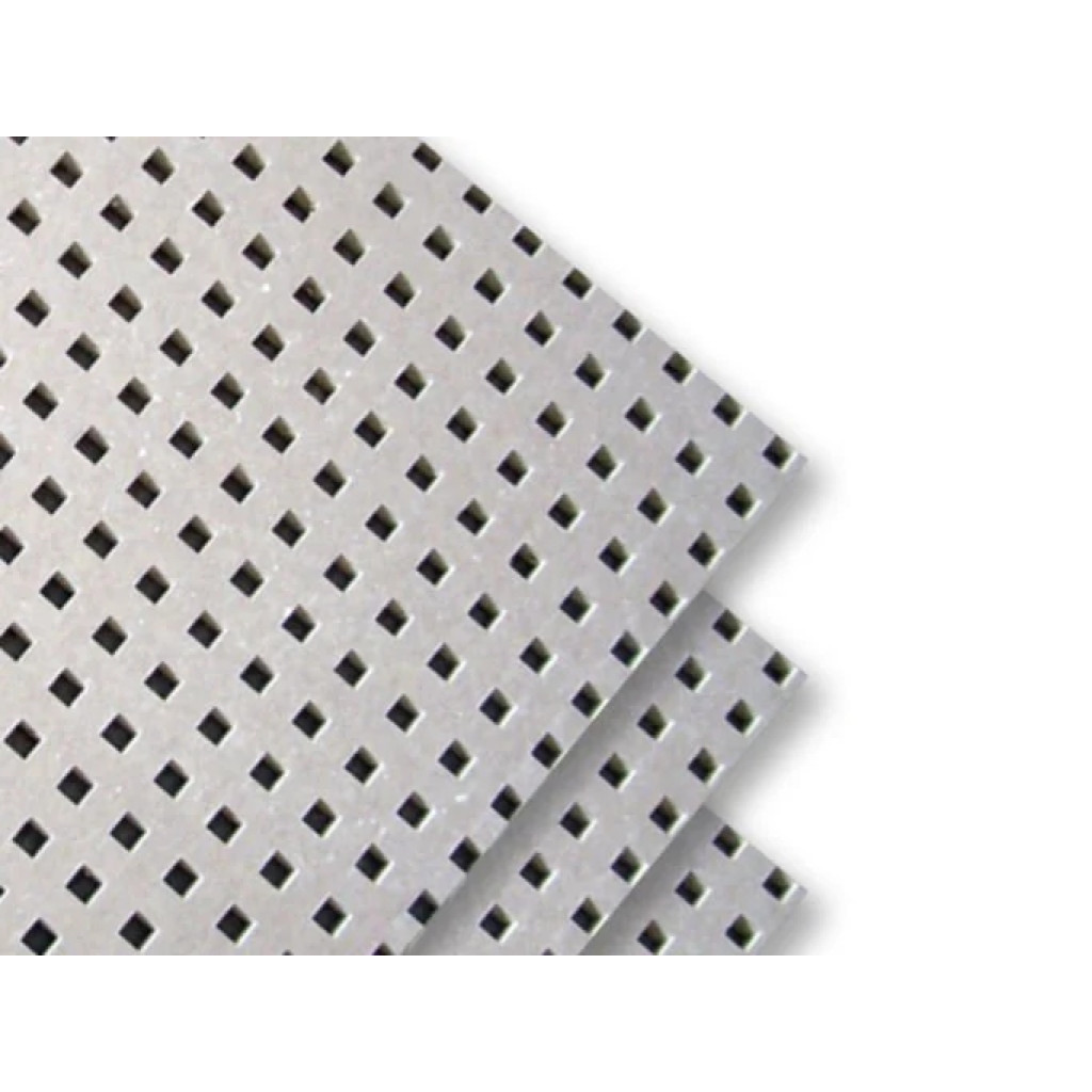 Səs izolyasiya alcipan Knauf Akustik Panel C2 Standart kvadrat delikli 12,5 mm 1200x2500 mm