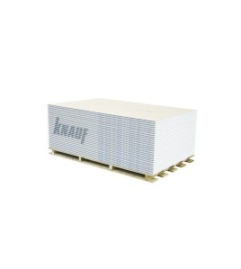 Gipsokatron lövhə Knauf GKL Alçipan Ağ 12,5 mm 2500x1200 mm Gipsokatron lövhə Knauf GKL Alçipan Ağ 12,5 mm 2500x1200 mm