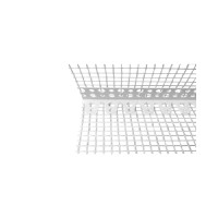 Profil künc üçün PVC plastik setkalı Profil künclüyü QÖVSÜ 10*15 sm Uzunluq 2,5 metr Profil künc üçün PVC plastik setkalı Profil künclüyü QÖVSÜ 10*15 sm Uzunluq 2,5 metr