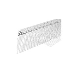 Profil künc üçün PVC plastik setkalı Profil künclüyü 10*15 sm Uzunluq 2,5 metr