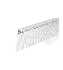 Profil künc üçün PVC plastik setkalı Profil künclüyü 10*15 sm Uzunluq 2,5 metr Profil künc üçün PVC plastik setkalı Profil künclüyü 10*15 sm Uzunluq 2,5 metr