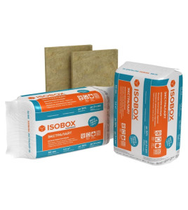 İstilik izolyasiya daş yunu TEXNONIKOL İsobox Extralayt 100 mm 600x800 mm (8 plitə) İstilik izolyasiya daş yunu TEXNONIKOL İsobox Extralayt 100 mm 600x800 mm (8 plitə)