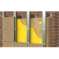 İstilik izolyasiya daş yunu TEXNONIKOL Texnovent Optima 50 mm 600x1200 mm (6 plitə) İstilik izolyasiya daş yunu TEXNONIKOL Texnovent Optima 50 mm 600x1200 mm (6 plitə)