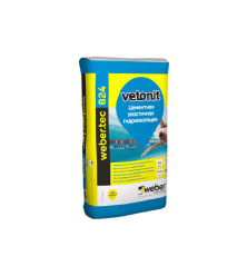 Sement esasli elastk su izolyasiya Weber.tec 824 18 kq