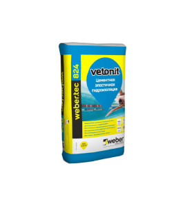 Sement esasli elastk su izolyasiya Weber.tec 824 18 kq Sement esasli elastk su izolyasiya Weber.tec 824 18 kq