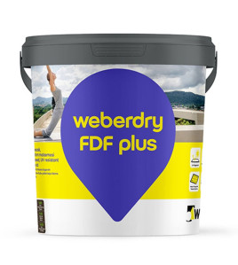 Elastik polimer rezin əsaslı su izolyasiya Weber.dry FDF 20 kq