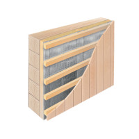 İstilik izolyasiya mineral yunu folqalı İSOVER İsover Sauna 50 mm 12500*1200 mm rulon İstilik izolyasiya mineral yunu folqalı İSOVER İsover Sauna 50 mm 12500*1200 mm rulon