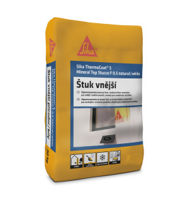 Fasad örtüyü dekorativ suvaq SikaThermoCoat-5 Mineral DS-1 şuba 2mm 25 kq Fasad örtüyü dekorativ suvaq SikaThermoCoat-5 Mineral DS-1 şuba 2mm 25 kq