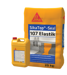 Sement əsaslı iki komponetlı elastik su izolyasiya SikaTopSeal 107 Elastik White A=20 kq B=10 kq Sement əsaslı iki komponetlı elastik su izolyasiya SikaTopSeal 107 Elastik White A=20 kq B=10 kq