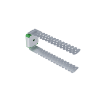 Səs İzolyasiya Əqrəb SoundGuard Vibro M Yaşıl 158x60x40 mm Səs İzolyasiya Əqrəb SoundGuard Vibro M Yaşıl 158x60x40 mm