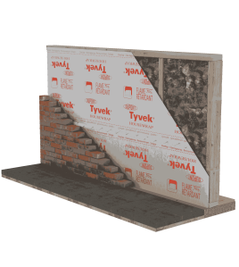 TYVEK Firecurb Housewrap - Yanmayan su və külək izolyasiya membranı (75 m2) TYVEK Firecurb Housewrap - Yanmayan su və külək izolyasiya membranı (75 m2)