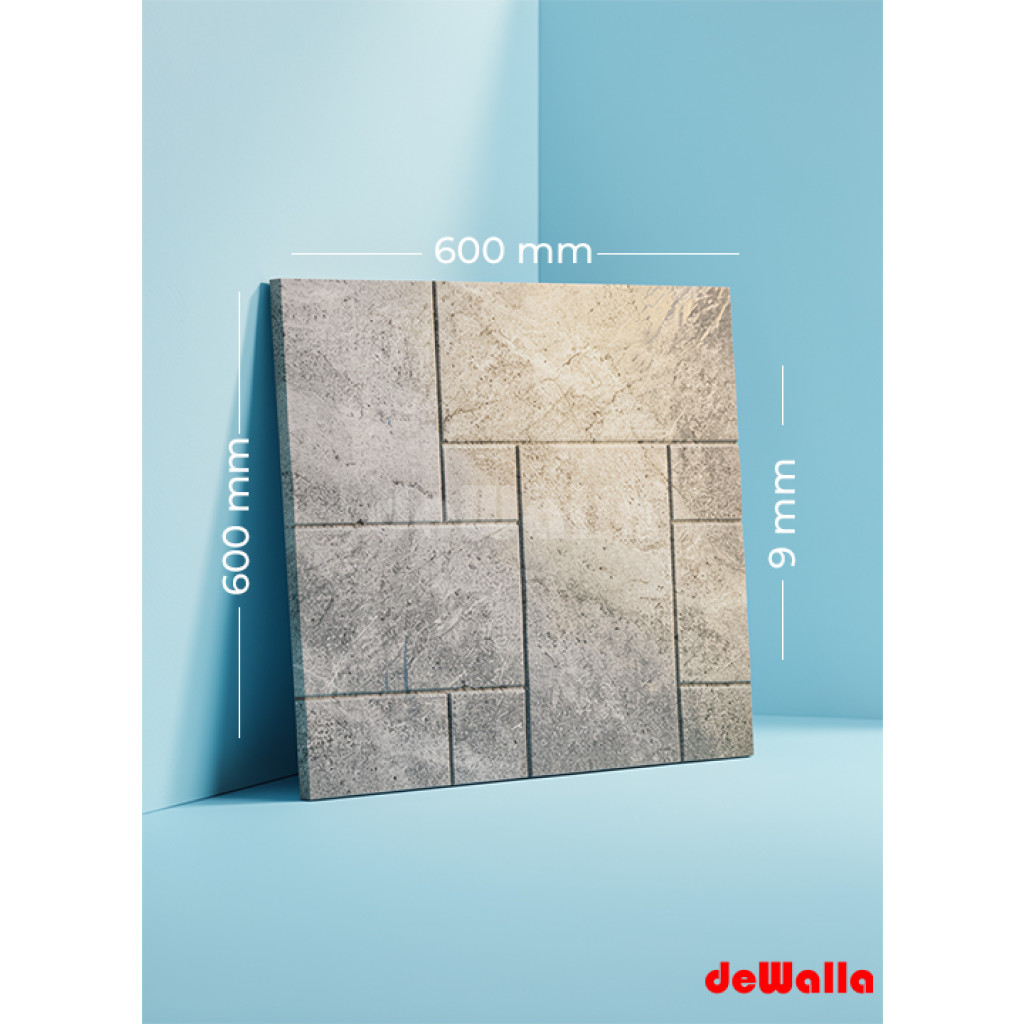 Mat keramik qranit 600 x 600 x 9 mm