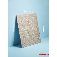 Mat keramik qranit 600 x 600 x 9 mm