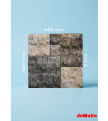 Ceralux parlaq keramik qranit 600 x 600 x 9 mm