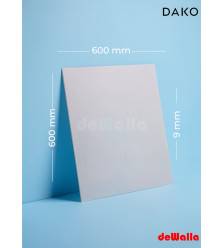 Dako mat keramik qranit 600 x 600 x 9 mm