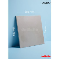 Dako mat keramik qranit 600 x 600 x 9 mm