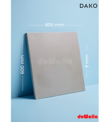 Dako mat keramik qranit 600 x 600 x 9 mm