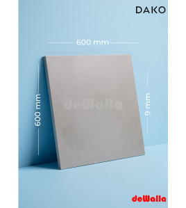 Dako mat keramik qranit 600 x 600 x 9 mm