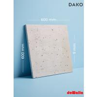 Dako mat keramik qranit 600 x 600 x 9 mm