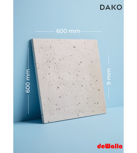 Dako mat keramik qranit 600 x 600 x 9 mm