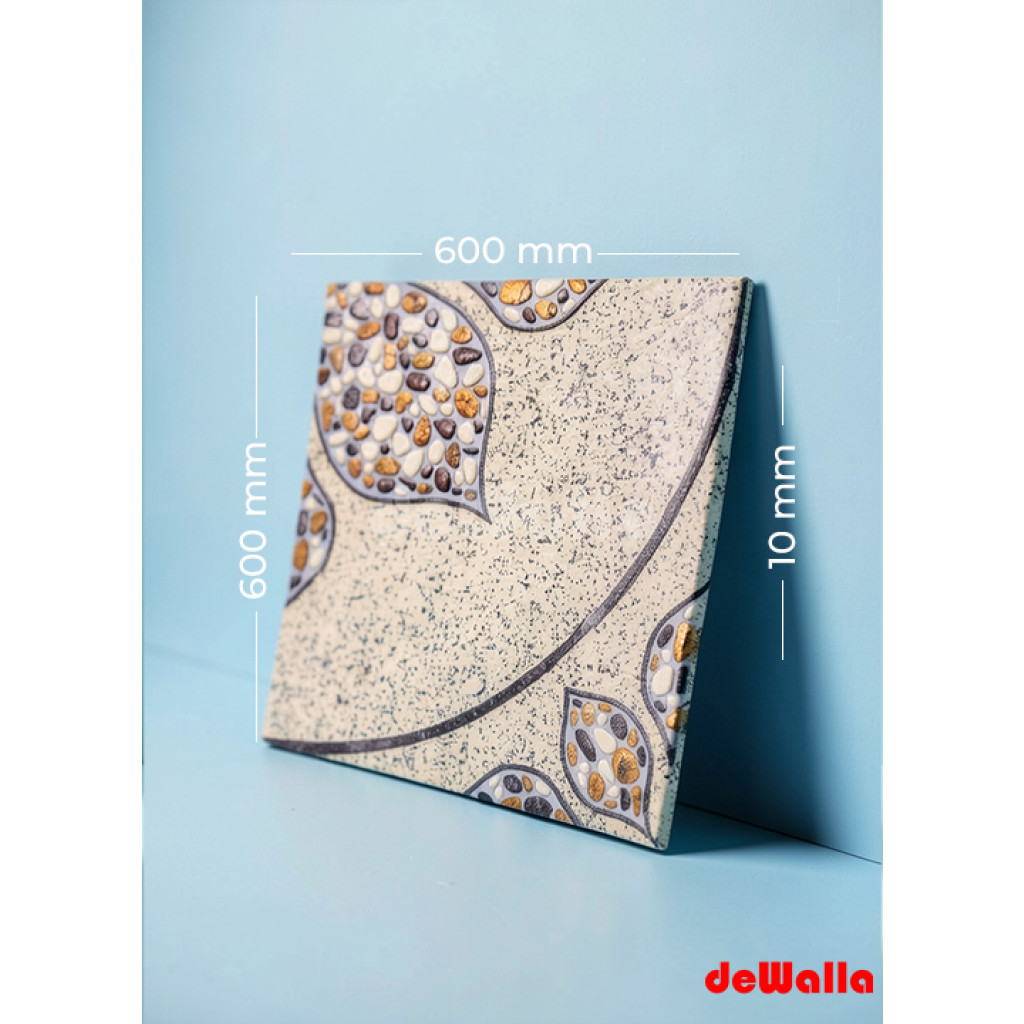 Mat keramik qranit 600 x 600 x 10 mm (Arcivan boz)