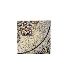Mat keramik qranit 600 x 600 x 10 mm (Arcivan boz)