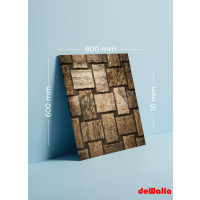 Mat keramik qranit 600 x 600 x 10 mm (Street beton)