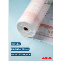 Megaflex Diffuziyalı üç qatlı su-külək membranı Dom M (70 m²)