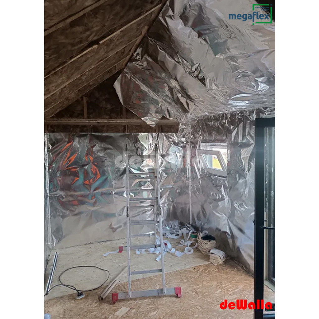 Megaflex Yanmaz alüminium folqa NG (10 kv.m)