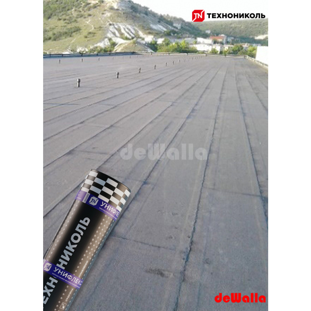 Su izolyasiya Bitum Membranı TEXNONIKOL Unifleks EKP 10x1 m