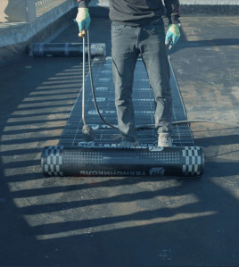 Su izolyasiya Bitum Membranı TEXNONIKOL Unifleks EKP 10x1 m