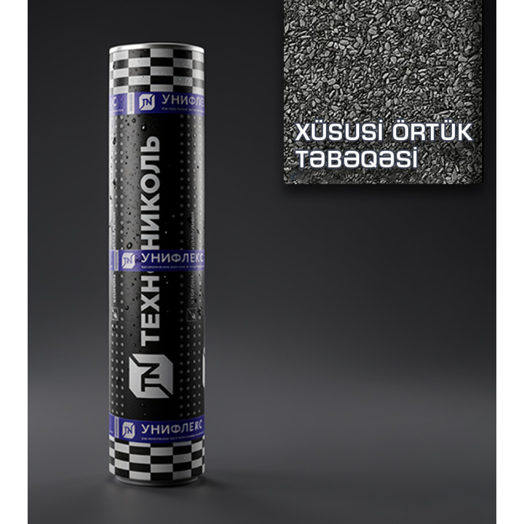 Su izolyasiya Bitum Membranı TEXNONIKOL Unifleks EKP 10x1 m