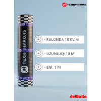 Texnonikol su izolyasiya bitum bembranı Unifleks EKP 10x1 m
