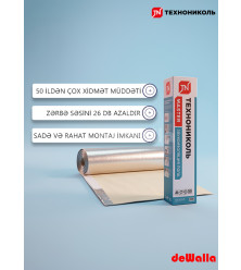 Döşəmə üçün Səs İzolyasiyası Texnonikol 7000х1000 mm